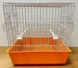 plastic bottom Econo cage orange