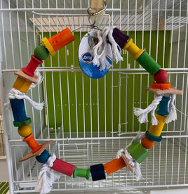 DUVO PLUS coloured blocks ring large