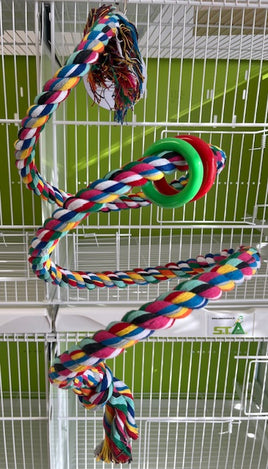 DUVO PLUS swirl rope perch large