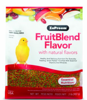 ZuPreem fruit blend pellets Canary-finch 10lbs
