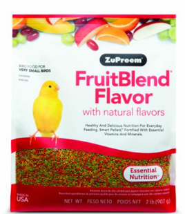 ZuPreem fruit blend pellets Canary-finch 2lbs