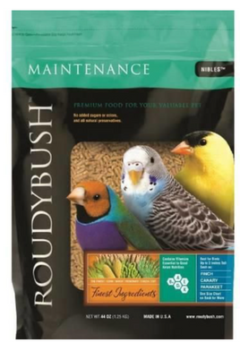 Roudy Bush nibbles pellets small birds 1.25kg