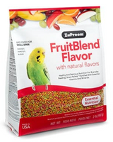 ZuPreem fruit blend pellets BUDGIE 2lbs
